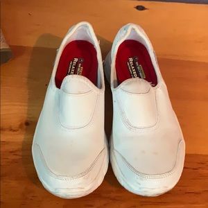 Slip Resistant Sole White Sketchers